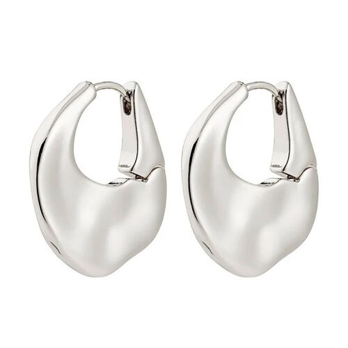 Pilgrim Sense Hoop Earrings